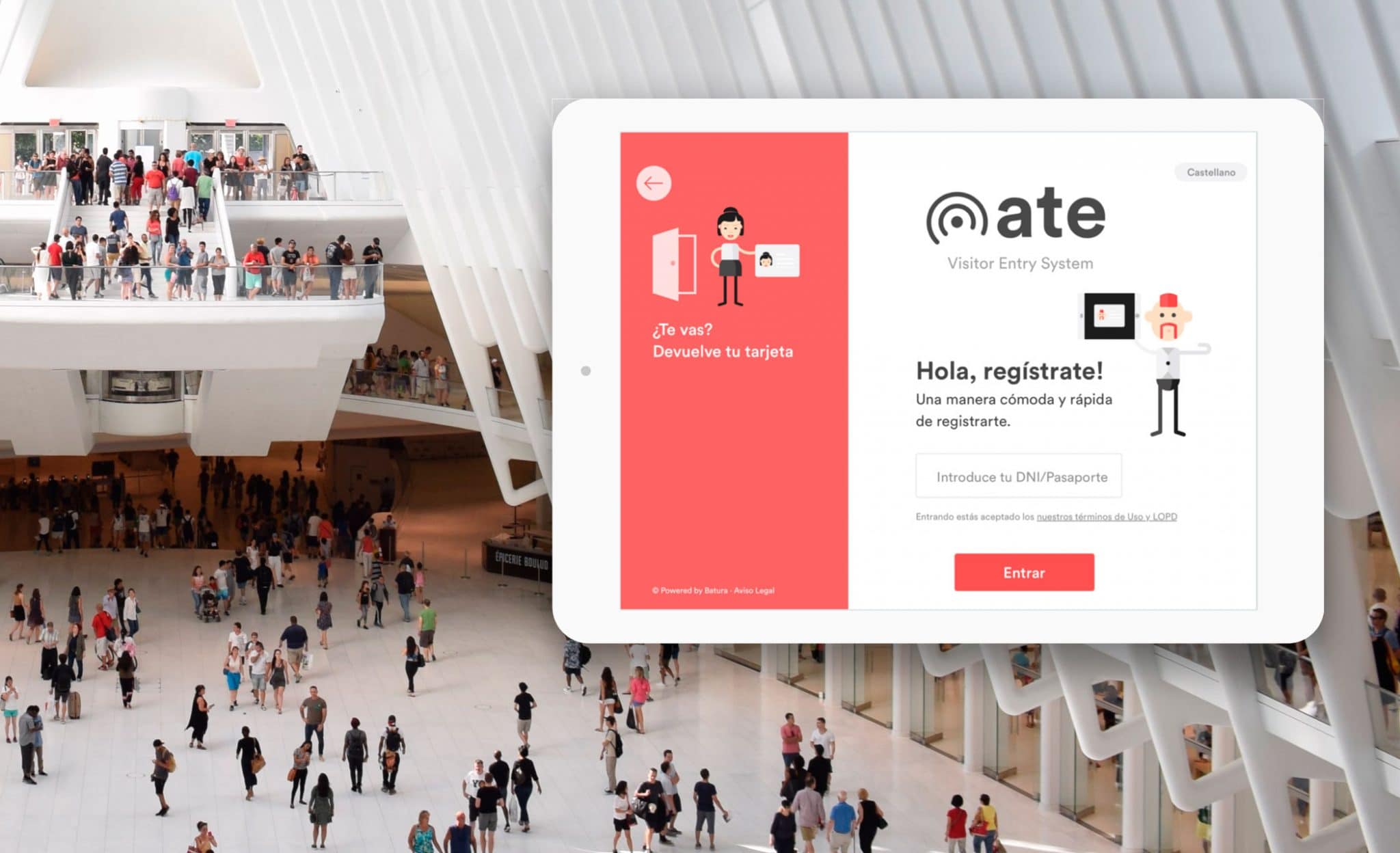 ATE — Visitor Entry System